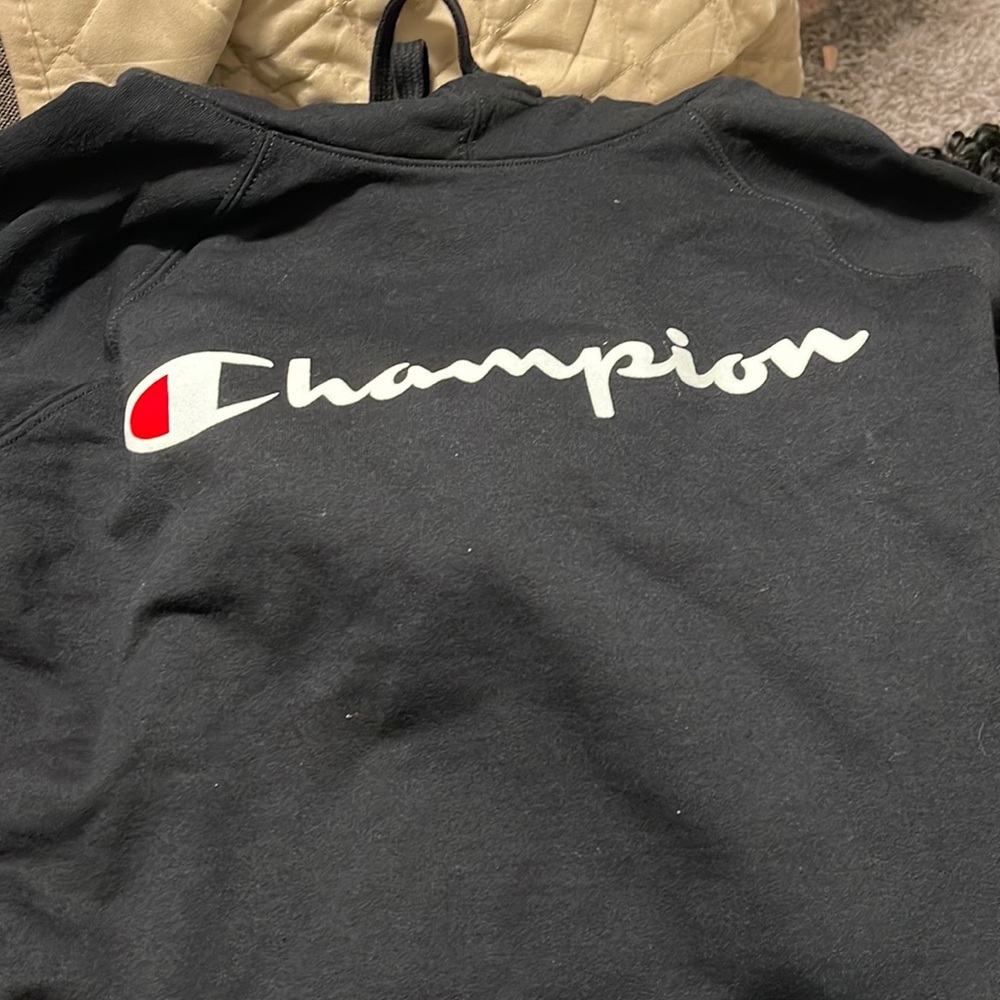 A black hoodie
